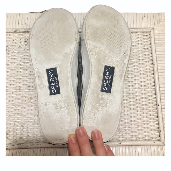 Sperry Seaside Leopard Slip On Sneakers - Picture 6 of 7